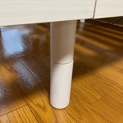 受け渡し予定者決定☆ベッドフレーム　棚・コンセント付きの画像