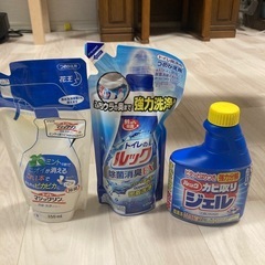 トイレ掃除洗剤、カビ取りジェル