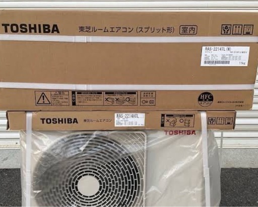 エアコン新品　工事込み