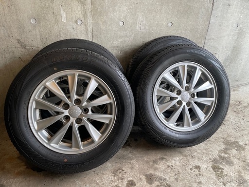 お引き取り決まりました【インプレッサ】アルミ付きタイヤセット【195/65R15】