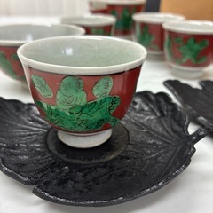 九谷焼　清峰　茶器の画像