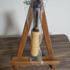 【新品未使用品】🌼ベジタブル・ウッドハンドル縦型ピーラー