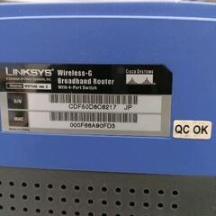 0315-264 LINKSYS 2.4GHz 高速無線LANルータの画像