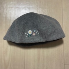 【2品以上で半額値下げ】キッズ　ベレー帽の画像