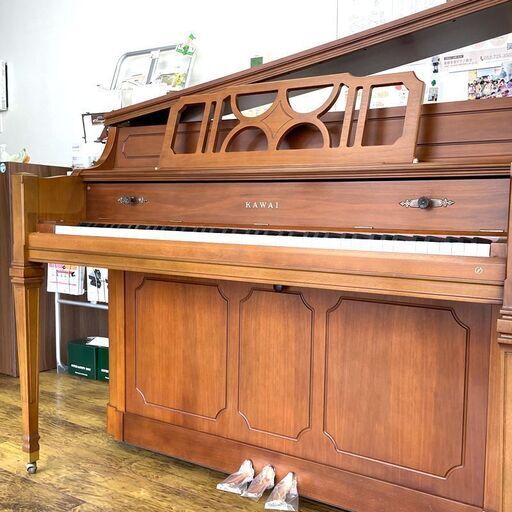 決算セール！リフレッシュ済み中古ピアノ　人気家具調モデル　カワイKL11WI