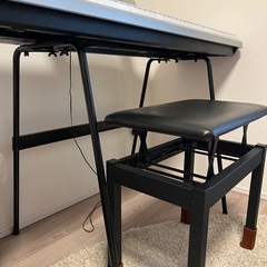 【取引決定しました】キーボード　CASIO WK-210 椅子付きの画像