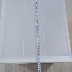 収納ケース半透明　2個譲ります。の画像