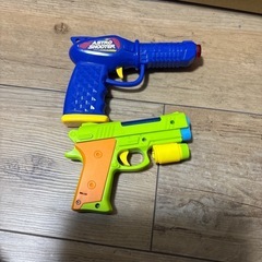 おもちゃ　ピストル　銃　2点セット
