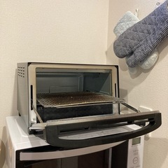 オーブントースター　ミラーガラス　ツインバード　中古ジャンク品の画像