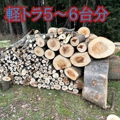 薪、欅原木玉切販売 の画像