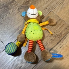 【BorneLund】どこでも手あそびくま　ぬいぐるみ　ベビーおもちゃ