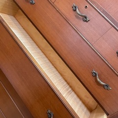 【無料にしました】処分予定　衣装棚　タンス　木製家具　着物箪笥の画像