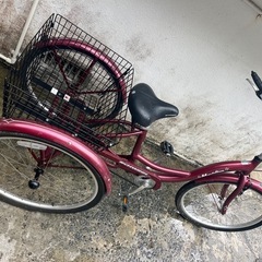 26インチ🇺🇸SHUWINN クルーザー三輪車バイク自転車街乗り 🍉プロフ必読の画像