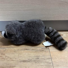 希少　レア　昭和レトロ　アライグマ ぬいぐるみ ファースト社　 の画像