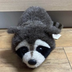 希少　レア　昭和レトロ　アライグマ ぬいぐるみ ファースト社　 