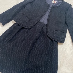 組曲　セットアップスーツ　ネイビー