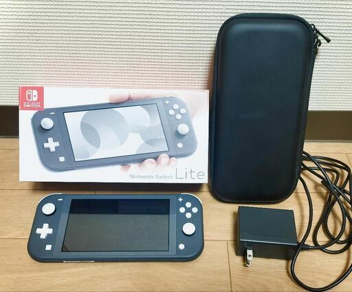 Switch lite 2024年購入本体 美品 ケース 保護フィルム 充電コード 箱付き