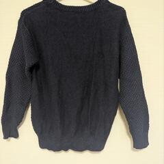 GUセーター　ネイビーの画像