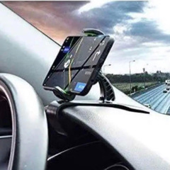 Youvinson 車載 スマホ ホルダー クリップ式 360度回転