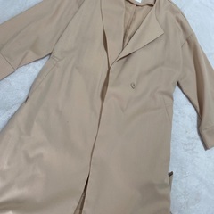 VIS 春用コート　ベージュ
