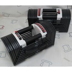 ♪FIELDOOR/フィールドア 可変ダンベル 40.5kg×2 ブロックダンベル♪