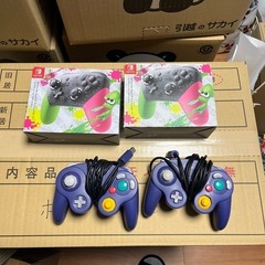 ［ジャンク品］プロコン×2.GCコン×2の画像