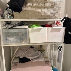 洗濯機などに使うラック
