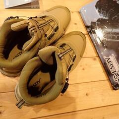 登山靴 トレッキングシューズ ダイヤル式 ミリタリー アウトドア　27cmの画像