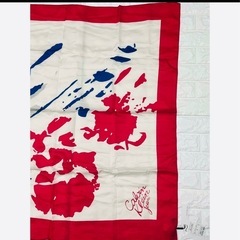 希少CALVIN KLEIN(カルバンクライン)スカーフ 新品未使用タグ付き大判の画像