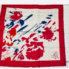 希少CALVIN KLEIN(カルバンクライン)スカーフ 新品未使用タグ付き大判の画像