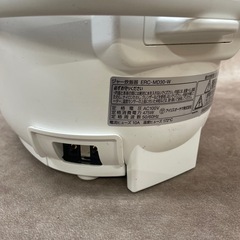 中古品 アイリスオーヤマ ジャー 炊飯器 3合炊き ERC-MD30-W 電源コード無し 中古家電の画像