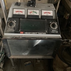 ヘッドライトテスター　アナログ　昭和　バンザイ　HT201 古い