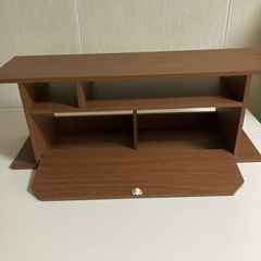 テレビ台 コンパクト 前開き式 の画像