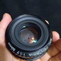 SMC PENTAX-A 50mm F1.7　　★新品同様でも薄曇り★
