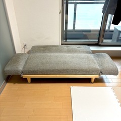 LOWYA ソファベッド 2人掛けの画像