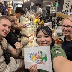 英語で接客　のはしご酒ツアー　外国人対応の画像