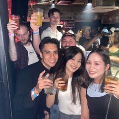 英語で接客　のはしご酒ツアー　外国人対応の画像