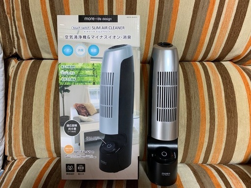 (未使用)コンパクト空気清浄機\u0026マイナスイオン.消臭