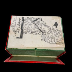 (中古)レトロ 小倉百人一首しおり