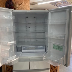 【愛品館江戸川店】保証充実 日立 2019年製 475L 6ドア冷凍冷蔵庫 R-F48M3の画像