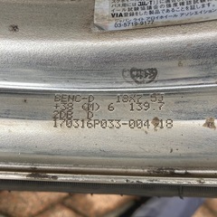 値下げ　ハイエース　Essex18インチアルミ　タイヤセットの画像