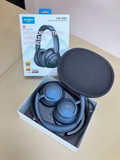 アンカー Anker Soundcore Life Q35（Bluetooth5.0 ワイヤレス ヘッドホン ネイビー