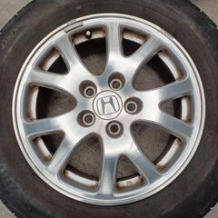 215/60R16　アルミ　タイヤ4本セット　No.161　　オデッセイの画像