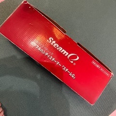 スチームQ ブラシヘアアイロン レッド美品の画像