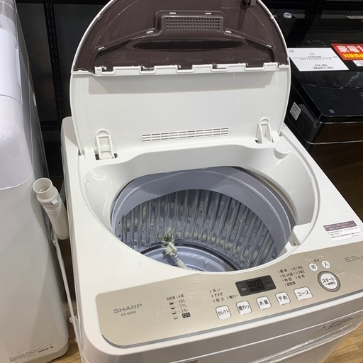 SHARP 全自動洗濯機　ES-GE6D-T