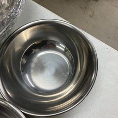 ☆値下げ☆A2503-502 ボウルセット ステンレス ５点 14 15 18 23 25cm バラ売り不可の画像