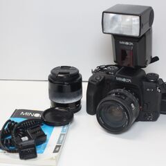 【現状品】MINOLTA/a-7/アクセサリー付き/フィルムカメラ ⑤