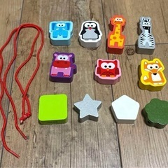 ジャドール　 動物 　紐通しの画像