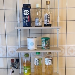 突っ張り　スパイスラック　ミニラック　卓上ラックの画像