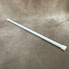 突っ張り棒 白 最大120cm  スチール 棒 